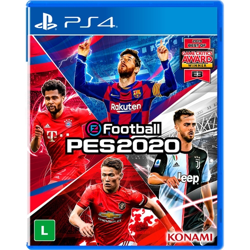 Game EFootball PES 2020 - PS4 Game EFootball PES 2020 - PS4