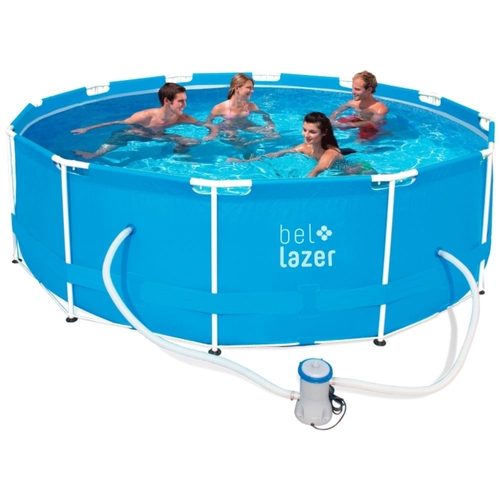 Piscina Armação Bel Lazer 10.000L + Filtro+ Cobertura + Lona Piscina Armação Bel Lazer 10.000L + Filtro+ Cobertura + Lona